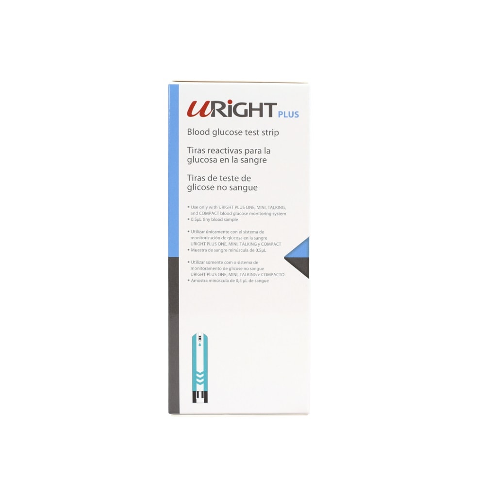 Tiras Reactivas Plus One TD Caja de 25 UD. – URIGHT