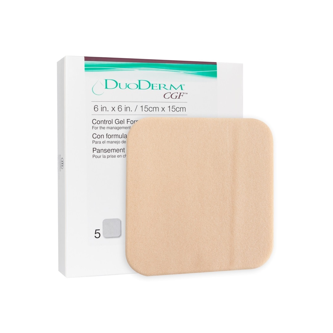 Apósito Hidrocoloide Duoderm CGF 15x15 cm - ConvaTec
